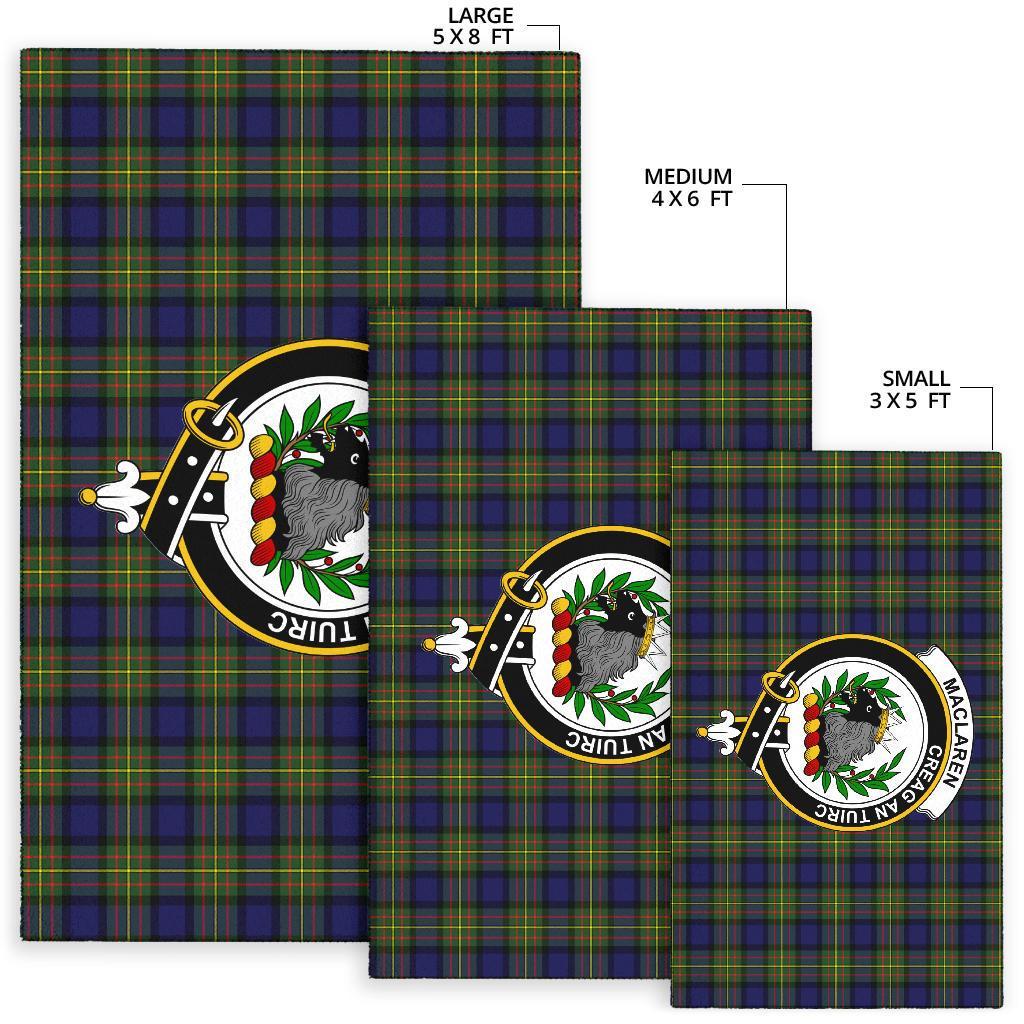 Maclaren Tartan Crest Area Rug