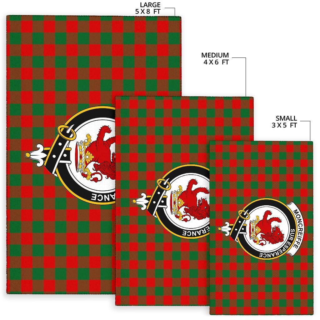 Moncrieffe Tartan Crest Area Rug