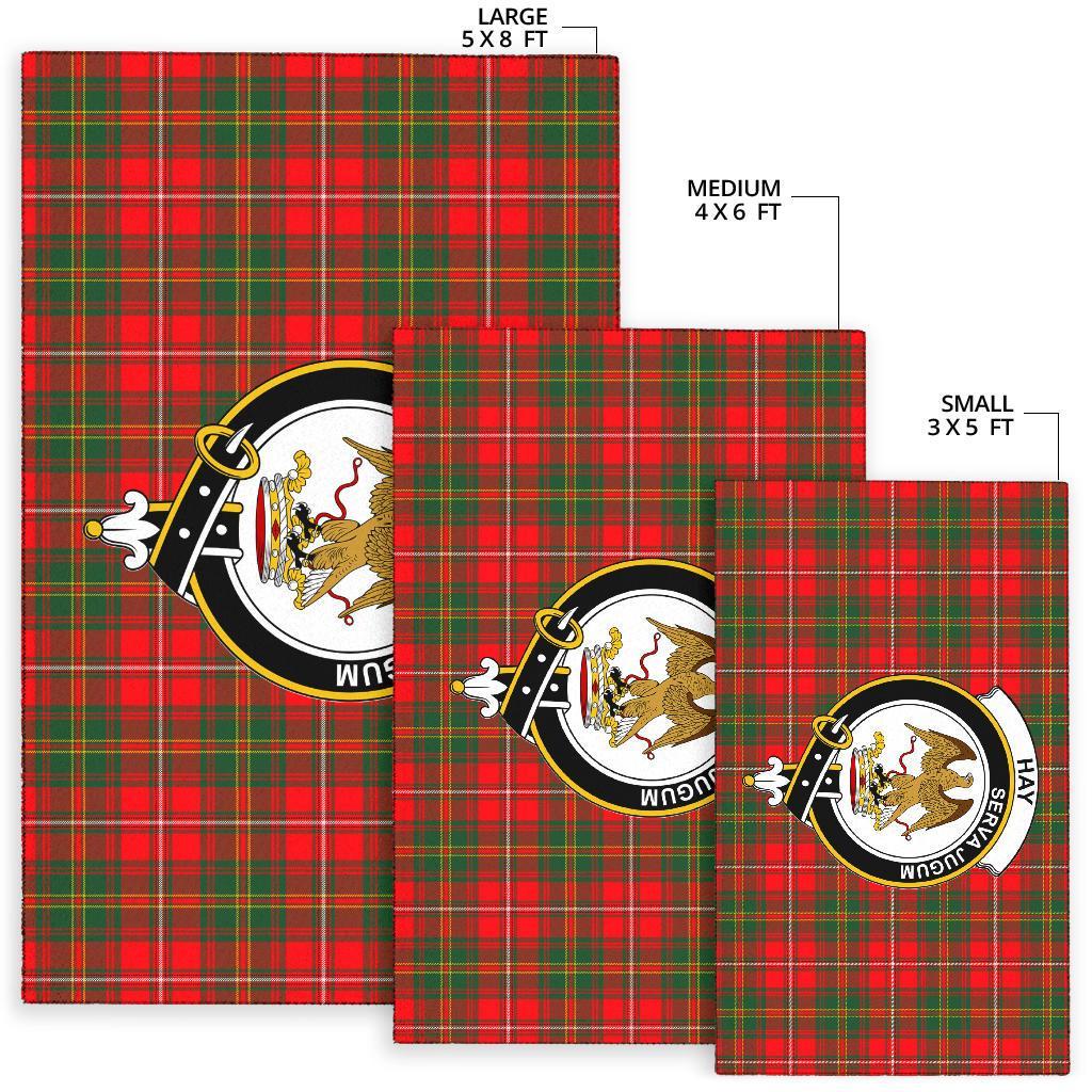 Hay Tartan Crest Area Rug