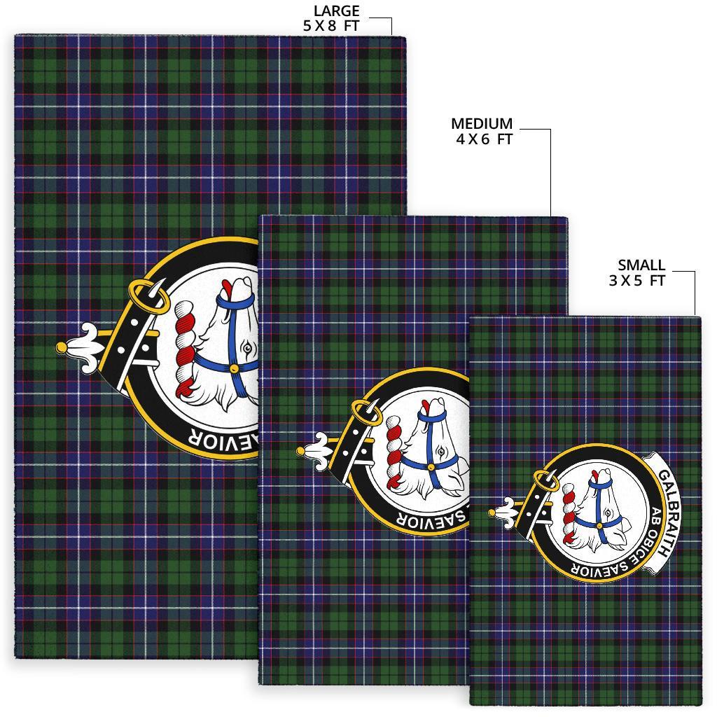 Galbraith Tartan Crest Area Rug