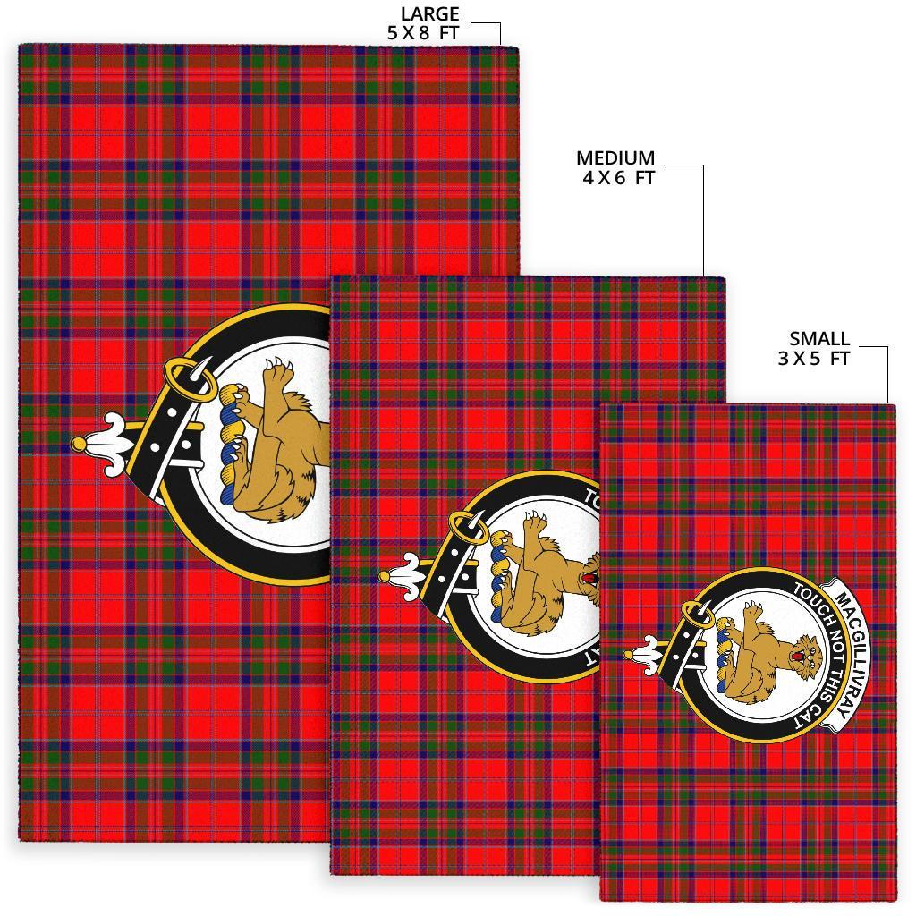 Macgillivray Tartan Crest Area Rug