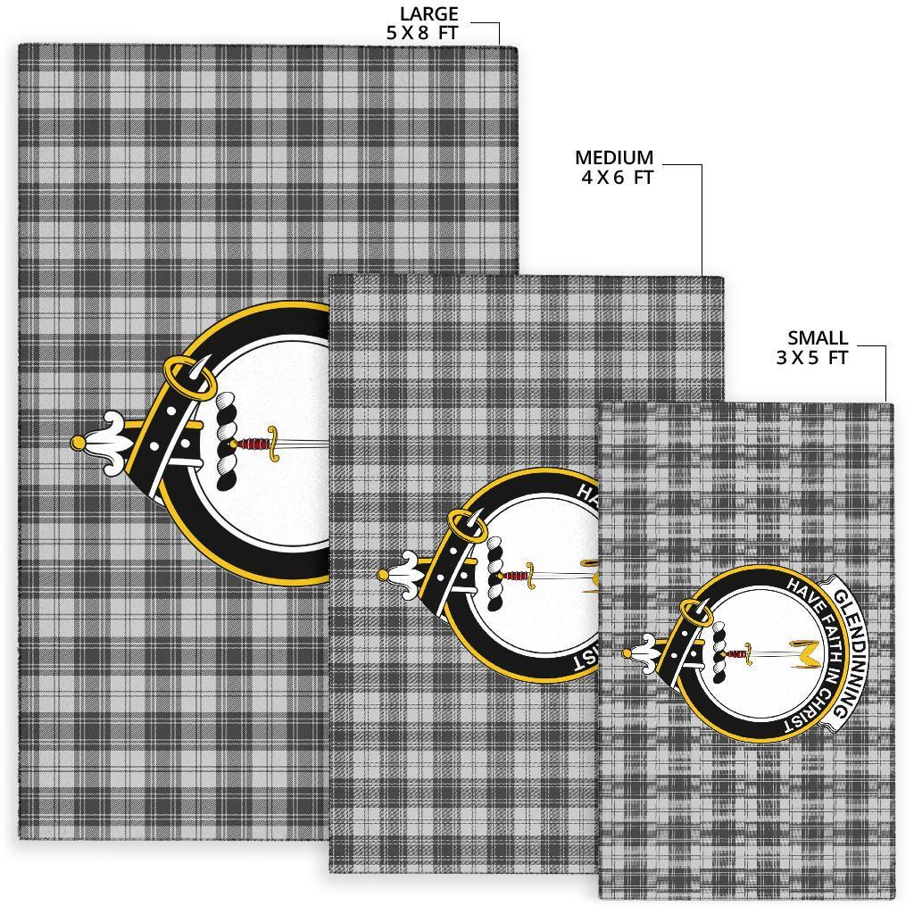 Glendinning Tartan Crest Area Rug