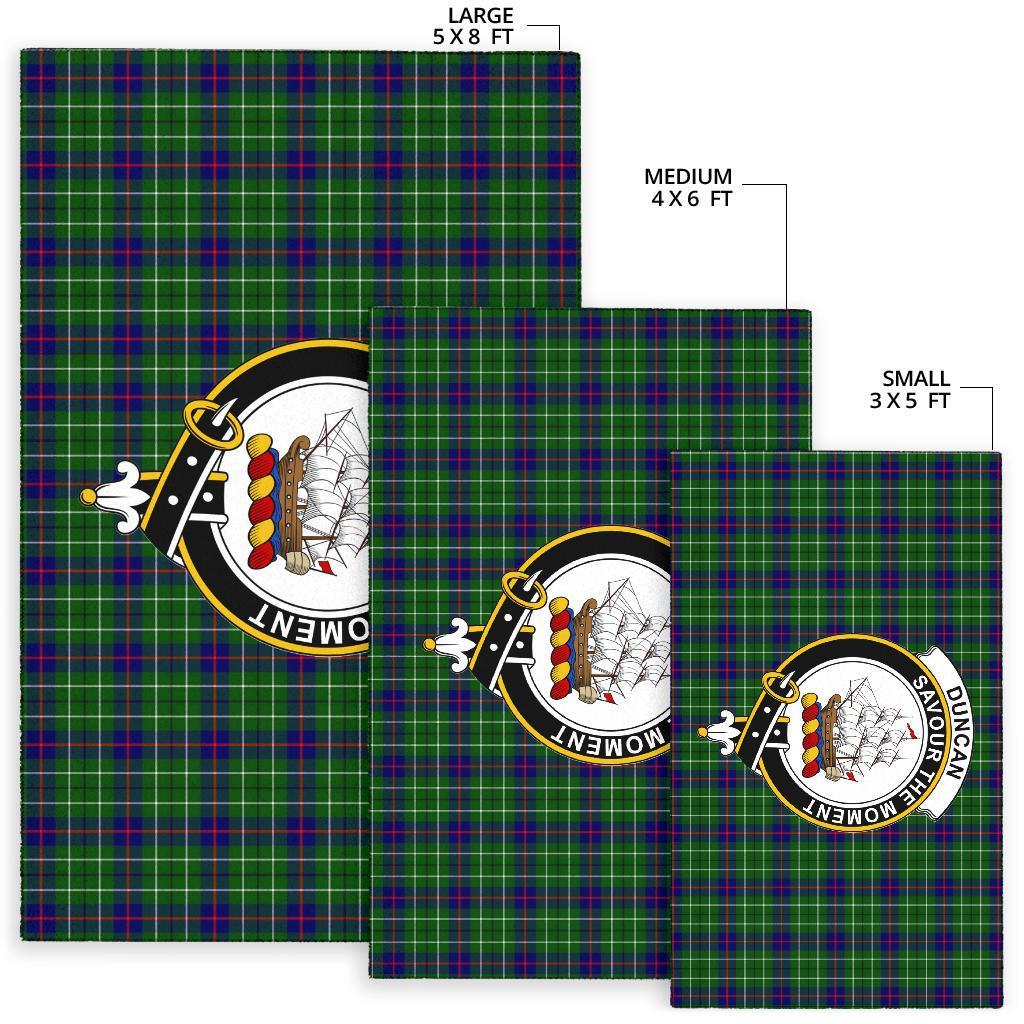 Duncan Tartan Crest Area Rug