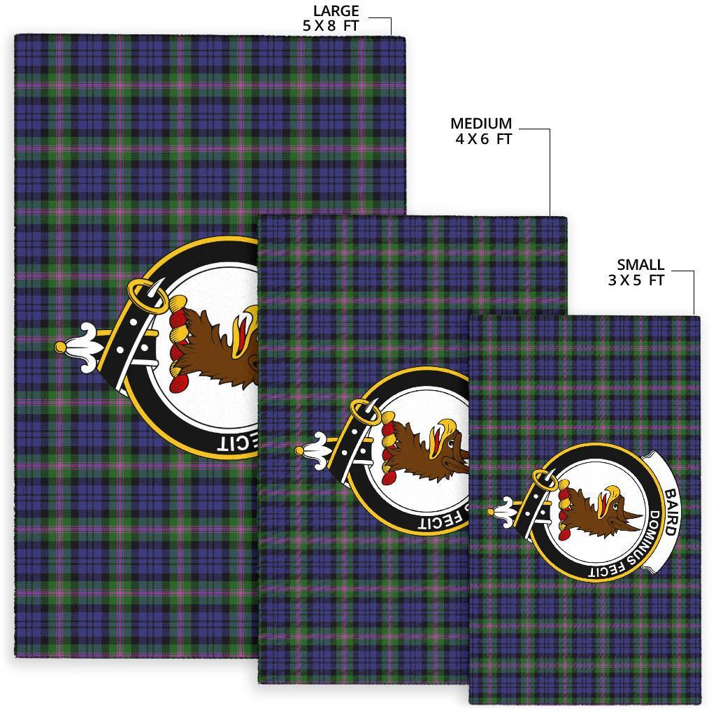 Baird Tartan Crest Area Rug