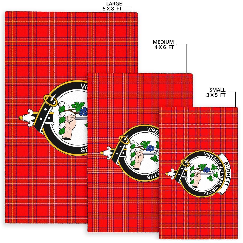 Burnett Tartan Crest Area Rug