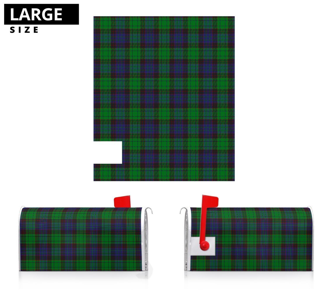 Stewart Old Modern Tartan Mailbox