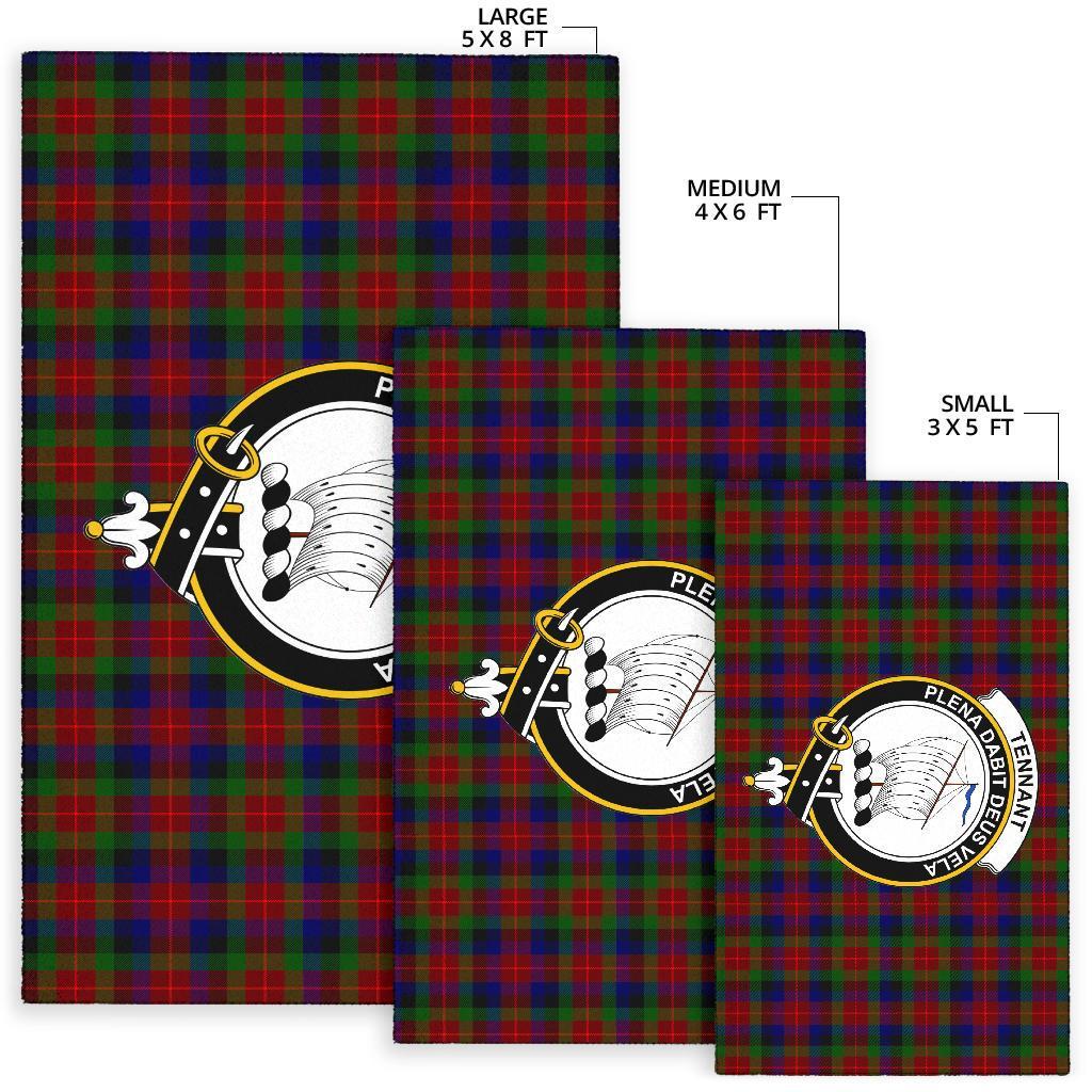 Tennant Tartan Crest Area Rug