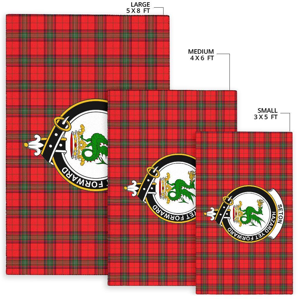 Seton Tartan Crest Area Rug