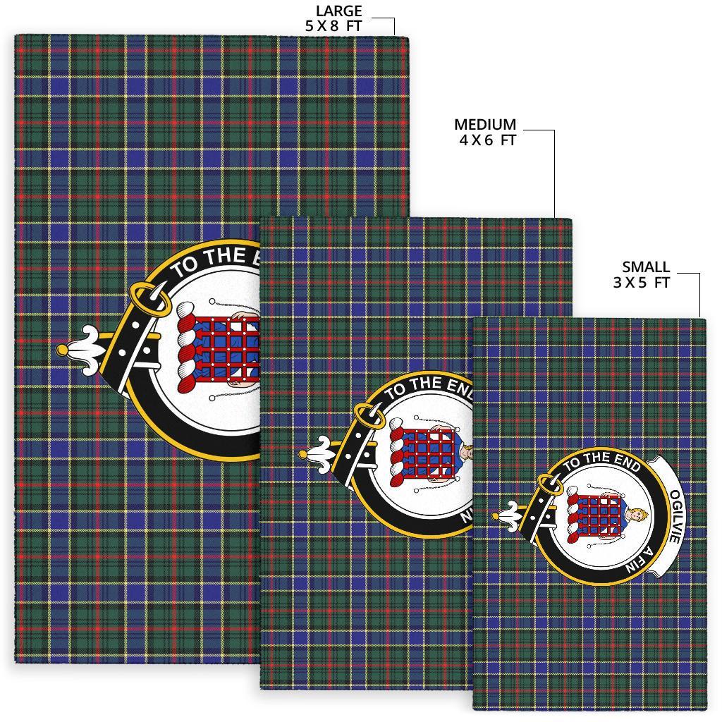 Ogilvie Tartan Crest Area Rug