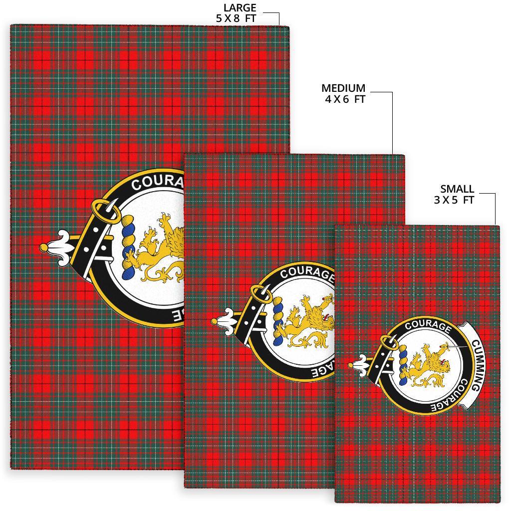 Cumming Tartan Crest Area Rug