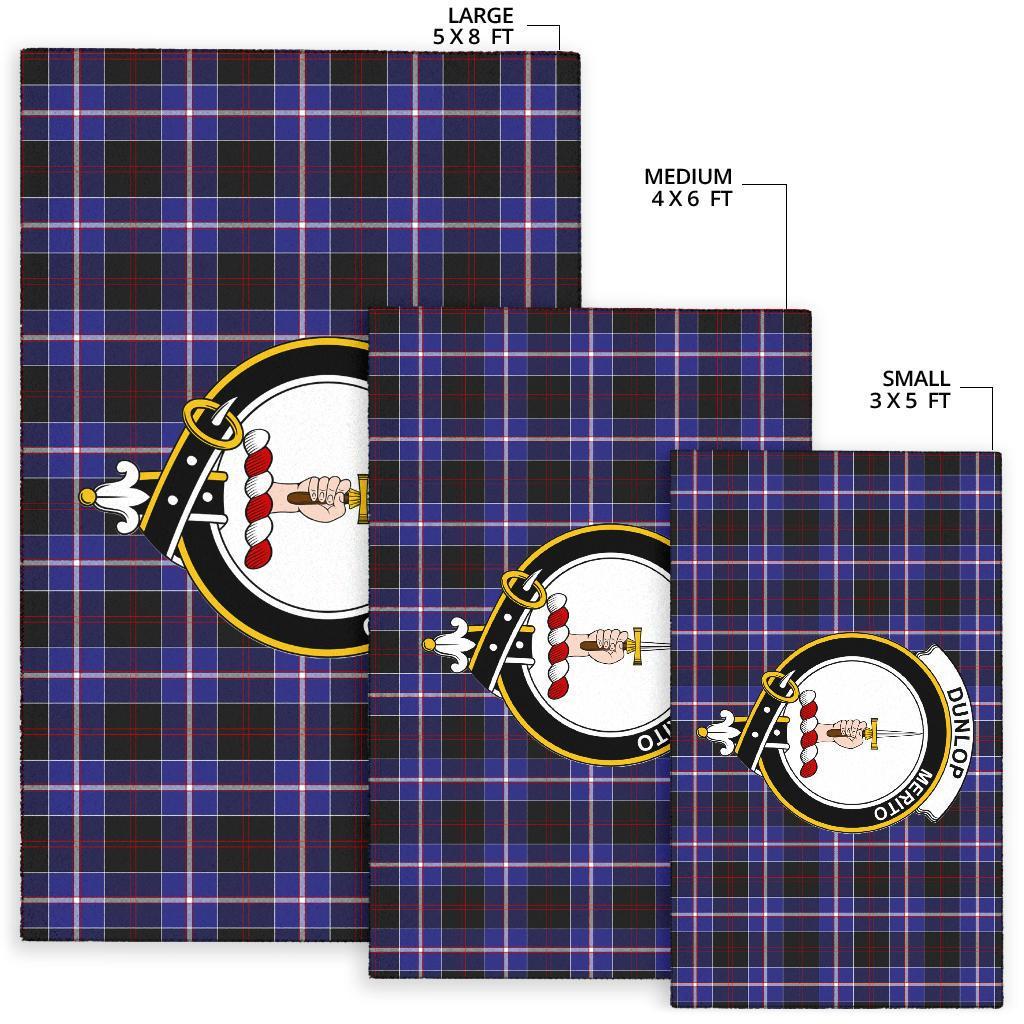 Dunlop Tartan Crest Area Rug