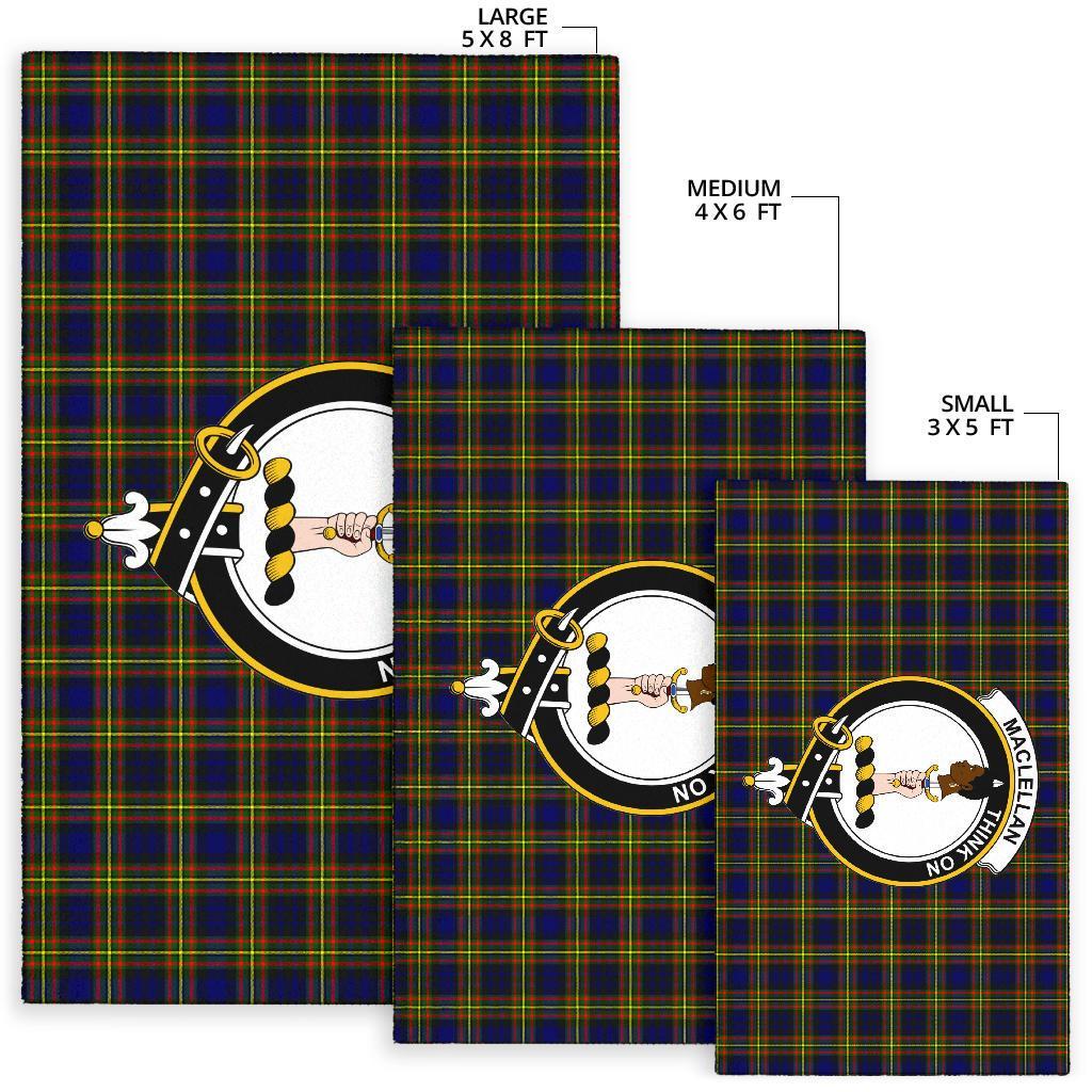 MacLellan Tartan Crest Area Rug