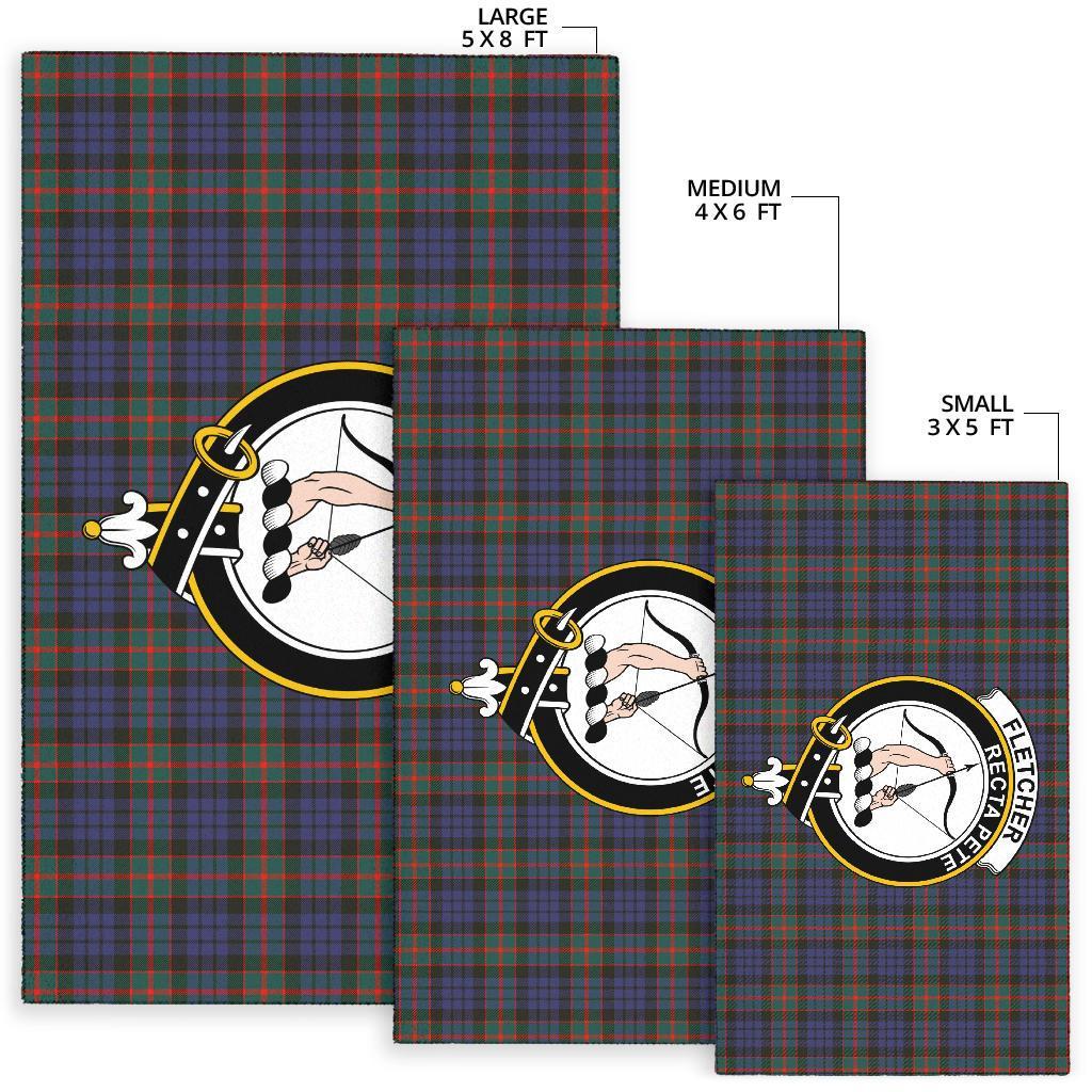 Fletcher Tartan Crest Area Rug