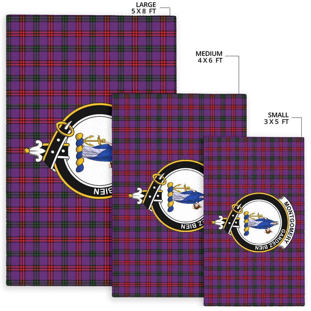 Montgomery Tartan Crest Area Rug