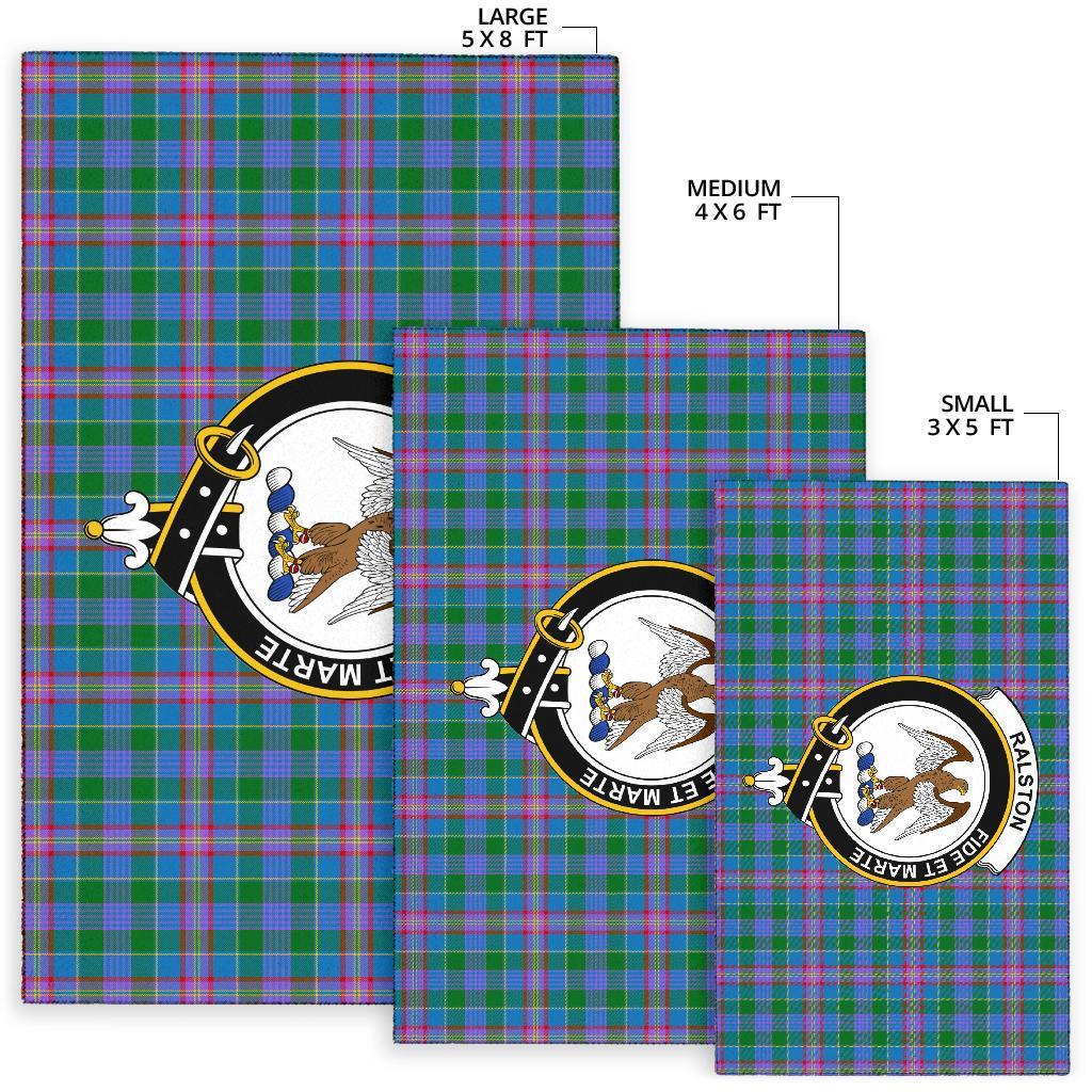 Ralston Tartan Crest Area Rug