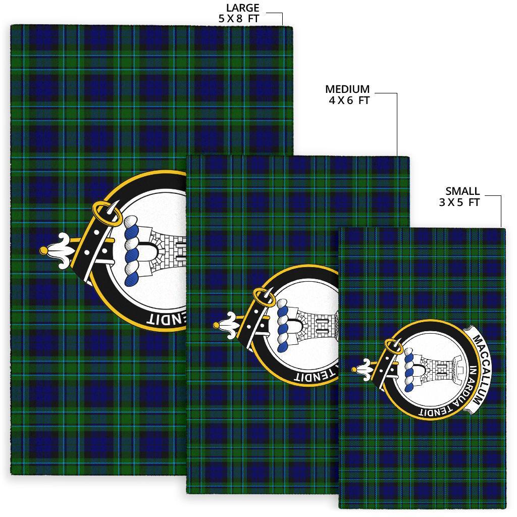 Maccallum Tartan Crest Area Rug