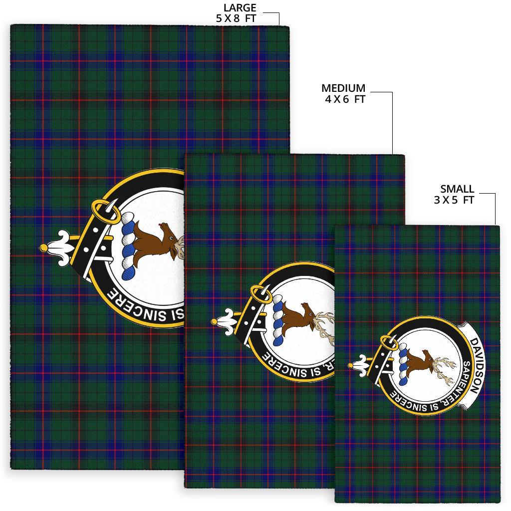 Davidson Tartan Crest Area Rug