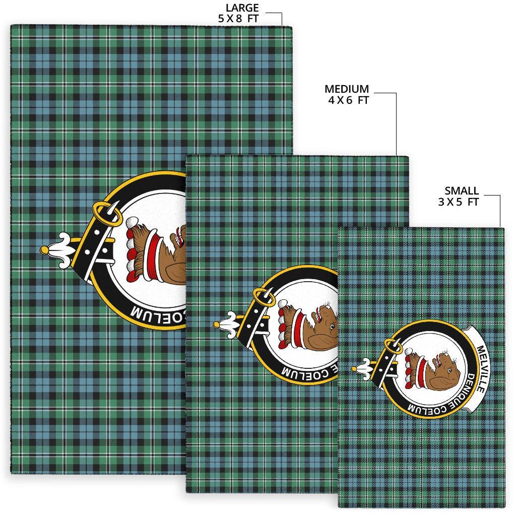 Melville Tartan Crest Area Rug