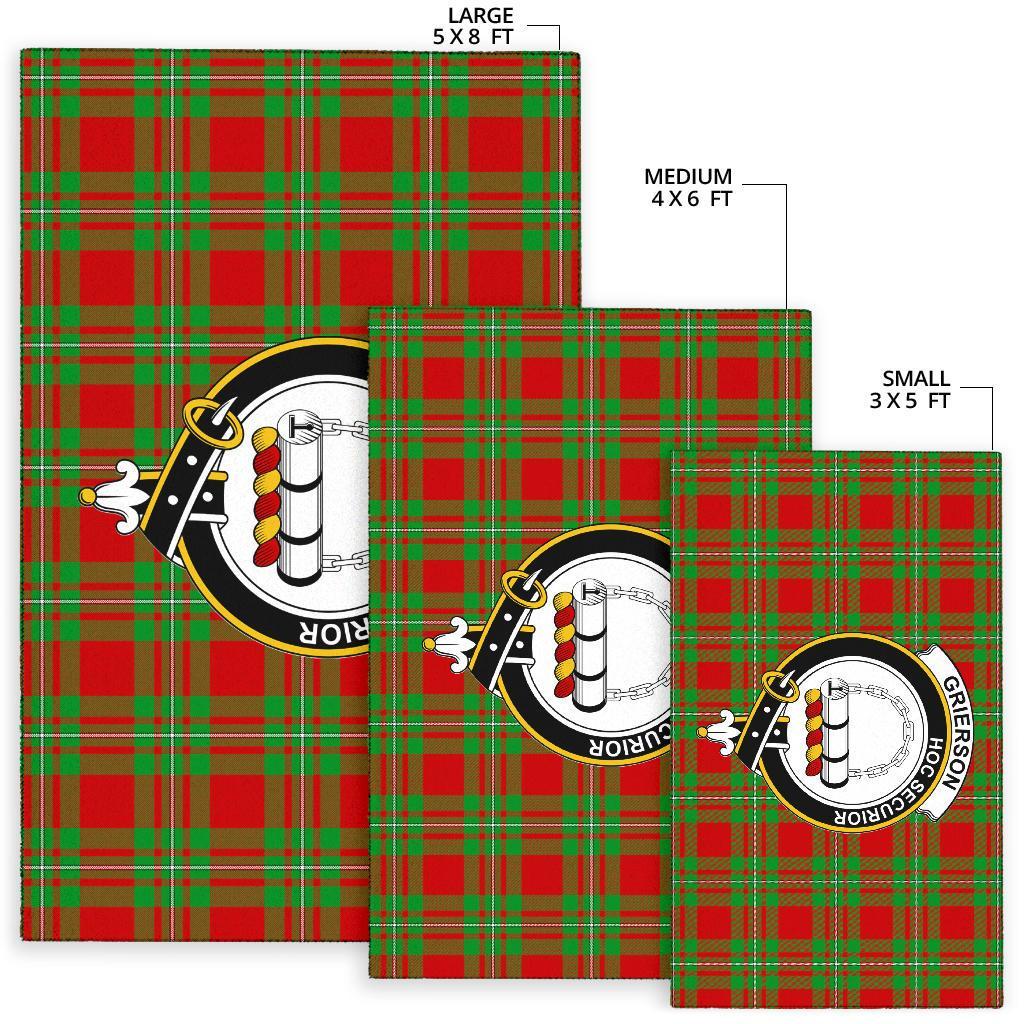 Grierson Tartan Crest Area Rug