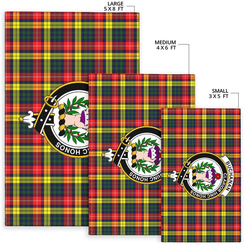 Buchanan Tartan Crest Area Rug