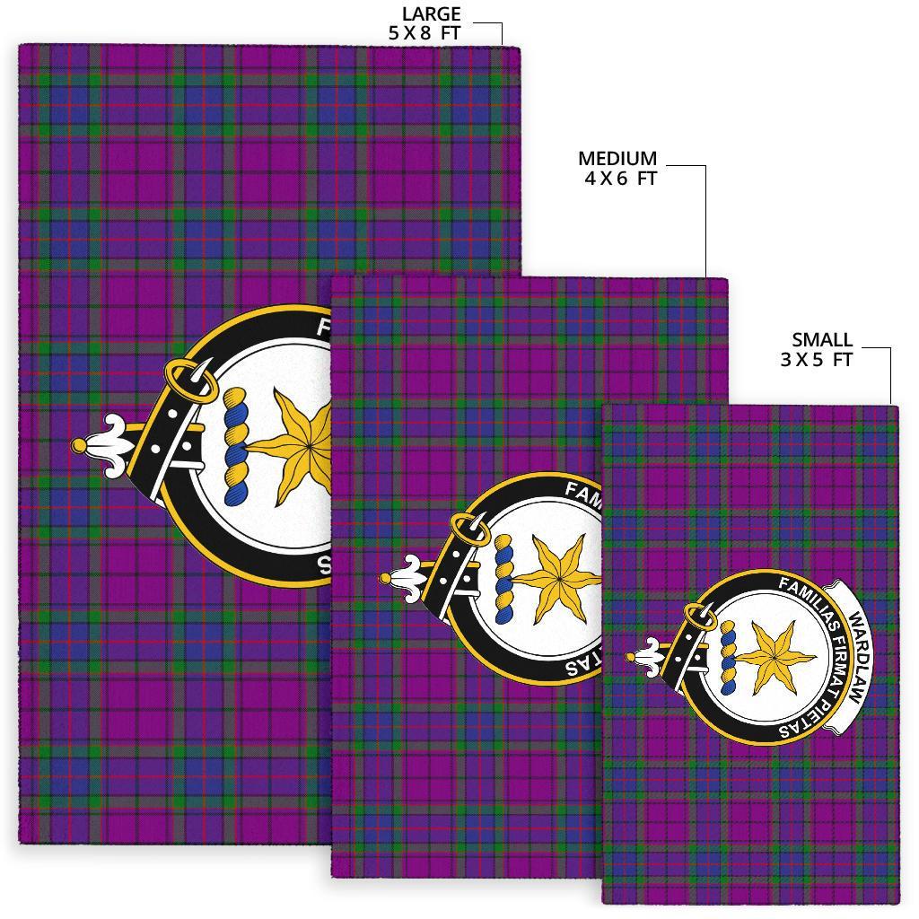 Wardlaw Tartan Crest Area Rug