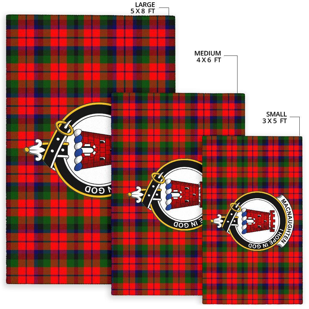 MacNaughten Tartan Crest Area Rug