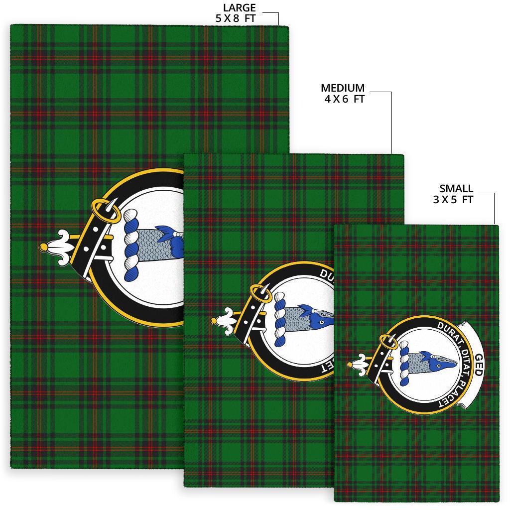 Ged Tartan Crest Area Rug