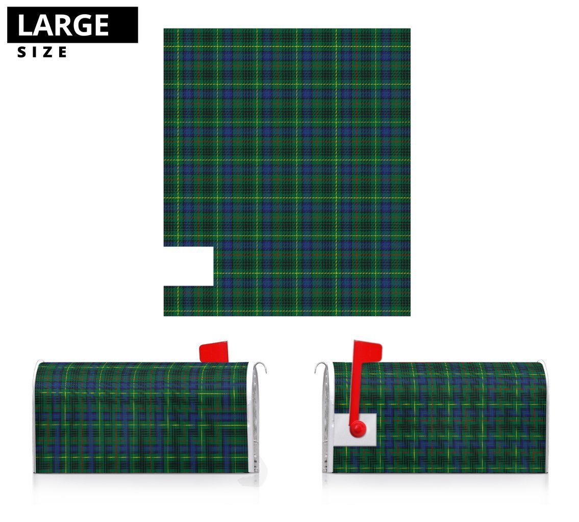 Stewart Hunting Modern Tartan Mailbox