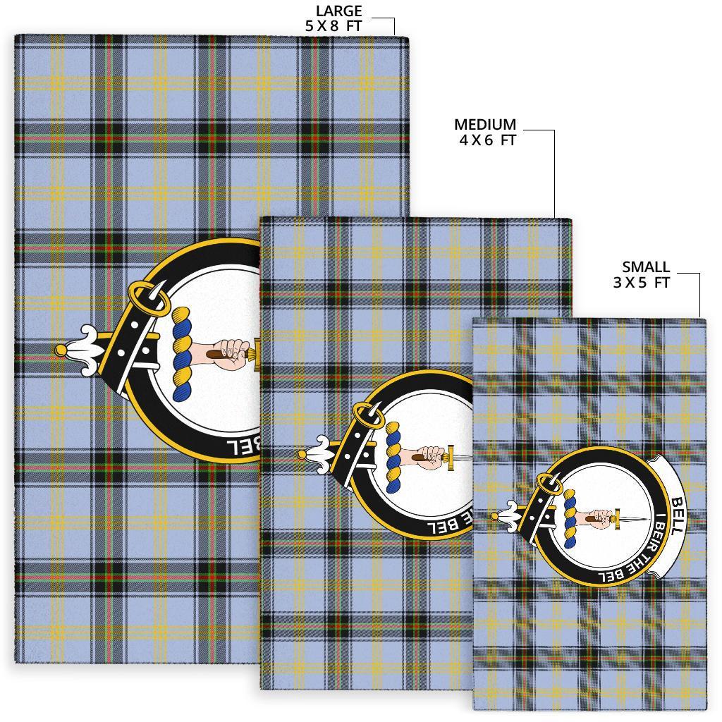 Bell Tartan Crest Area Rug