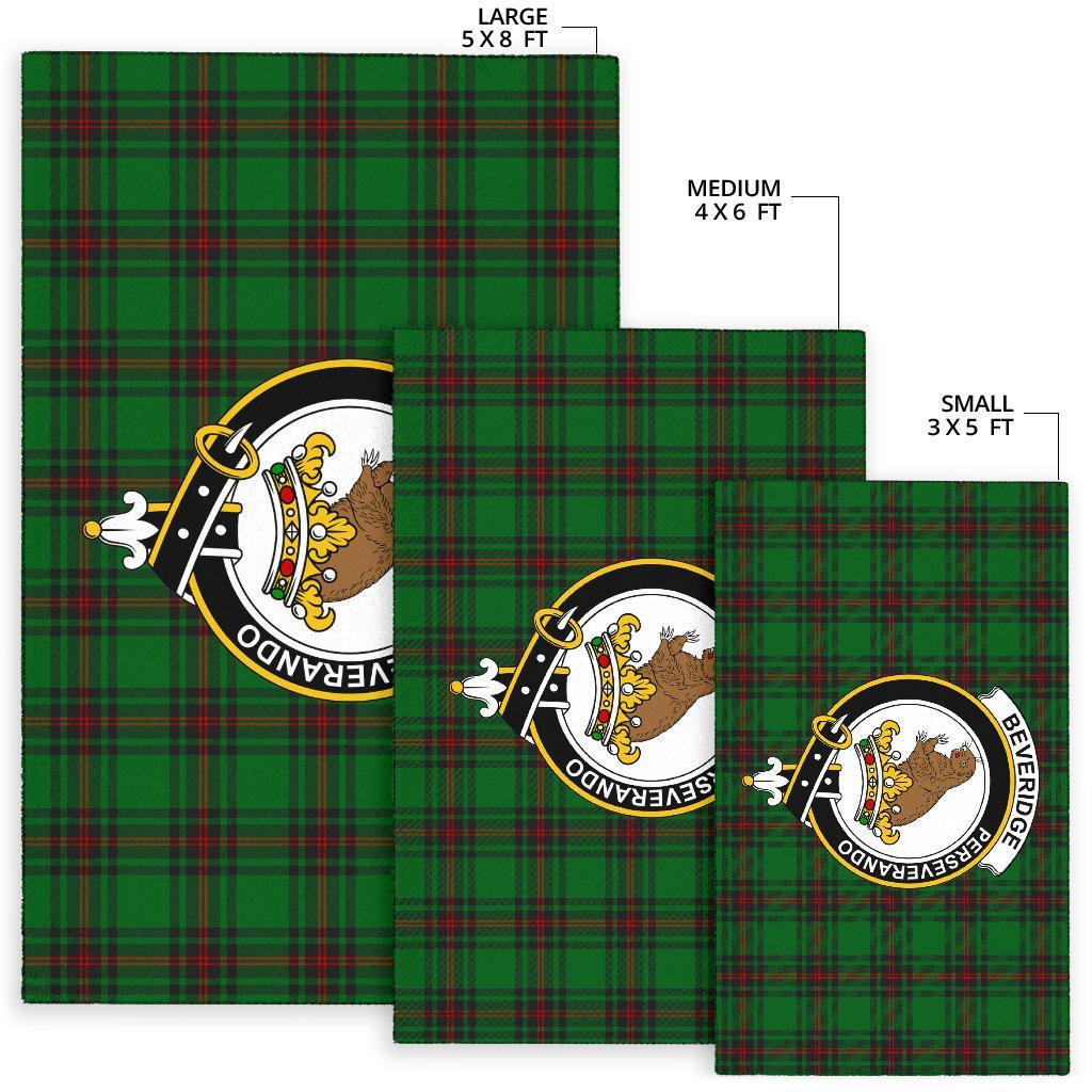 Beveridge Tartan Crest Area Rug