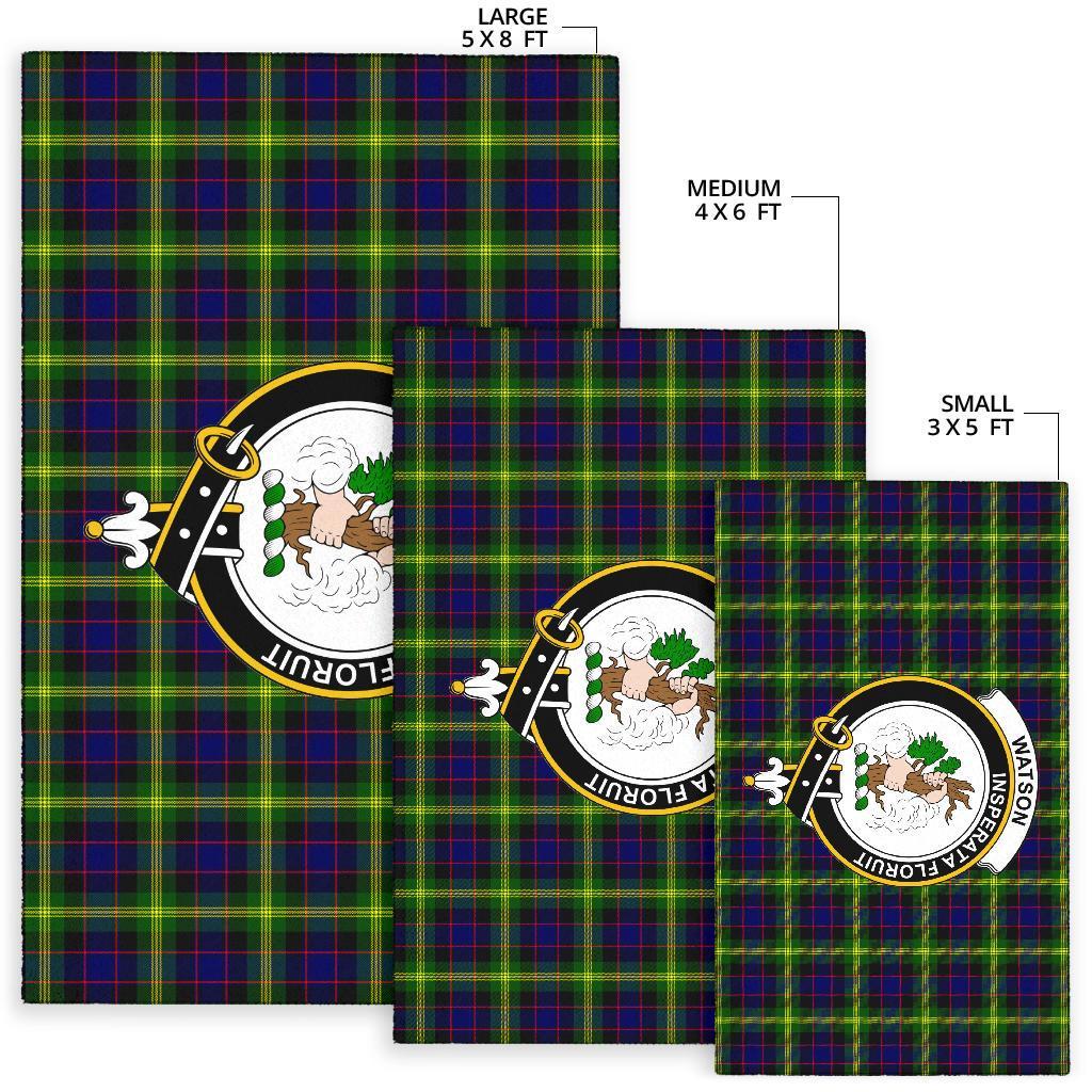 Watson Tartan Crest Area Rug