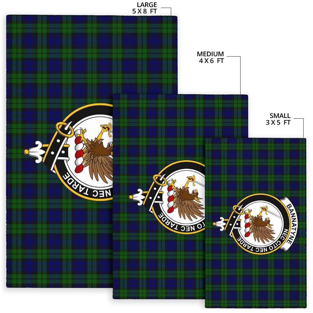 Bannatyne Tartan Crest Area Rug