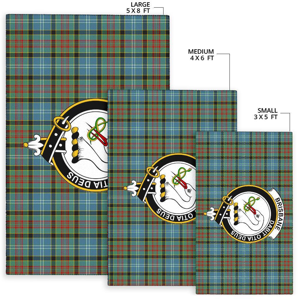 Brisbane Tartan Crest Area Rug