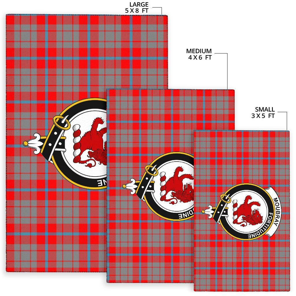 Moubray Tartan Crest Area Rug