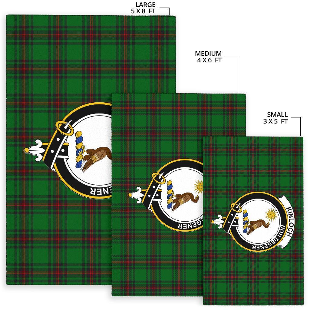 Kinloch Tartan Crest Area Rug