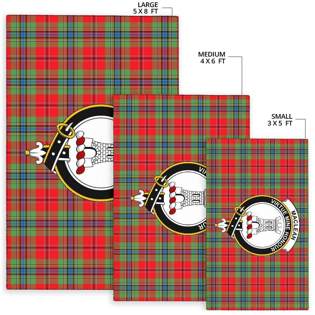 MacLean Tartan Crest Area Rug