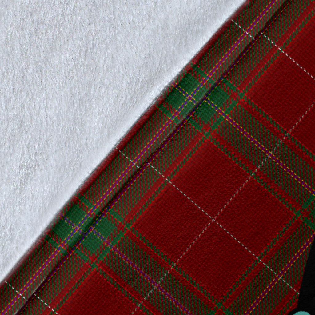 Carruthers Family Tartan Official Crest Blanket - 3 Sizes