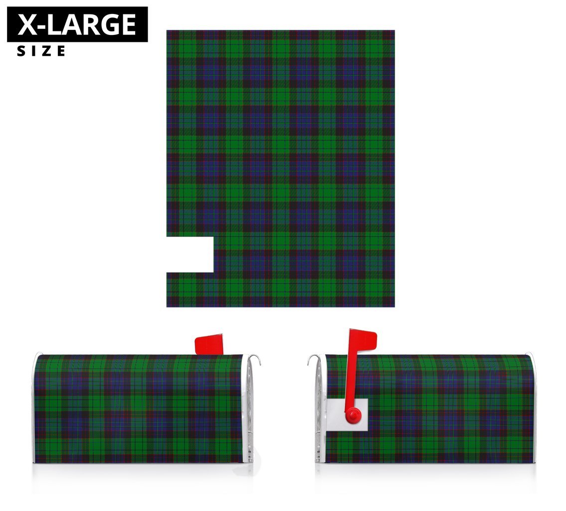 Stewart Old Modern Tartan Mailbox