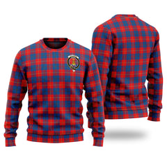 Galloway Red Tartan Sweater