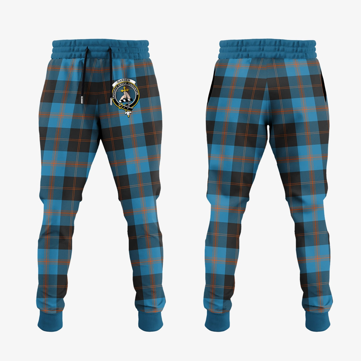 Garden Tartan Crest Jogger Sweatpants