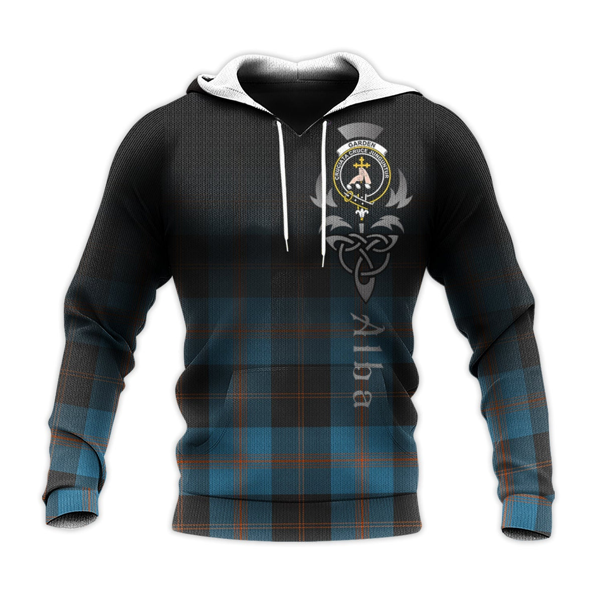 Garden Tartan Hoodie - Alba Celtic Style