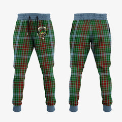 Gayre Tartan Crest Jogger Sweatpants