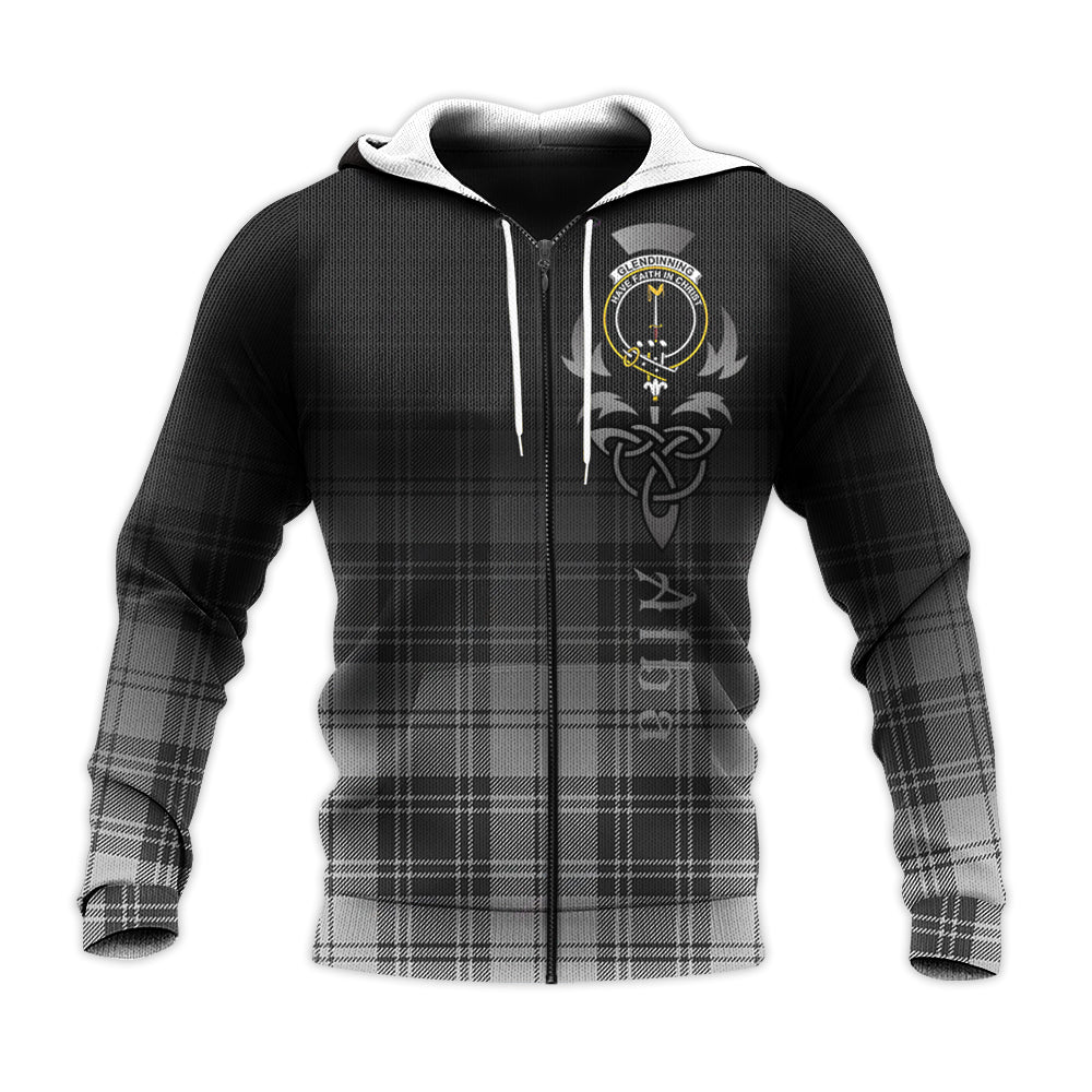 Glendinning Tartan Hoodie - Alba Celtic Style