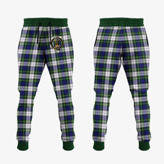 Gordon Dress Modern Tartan Crest Jogger Sweatpants