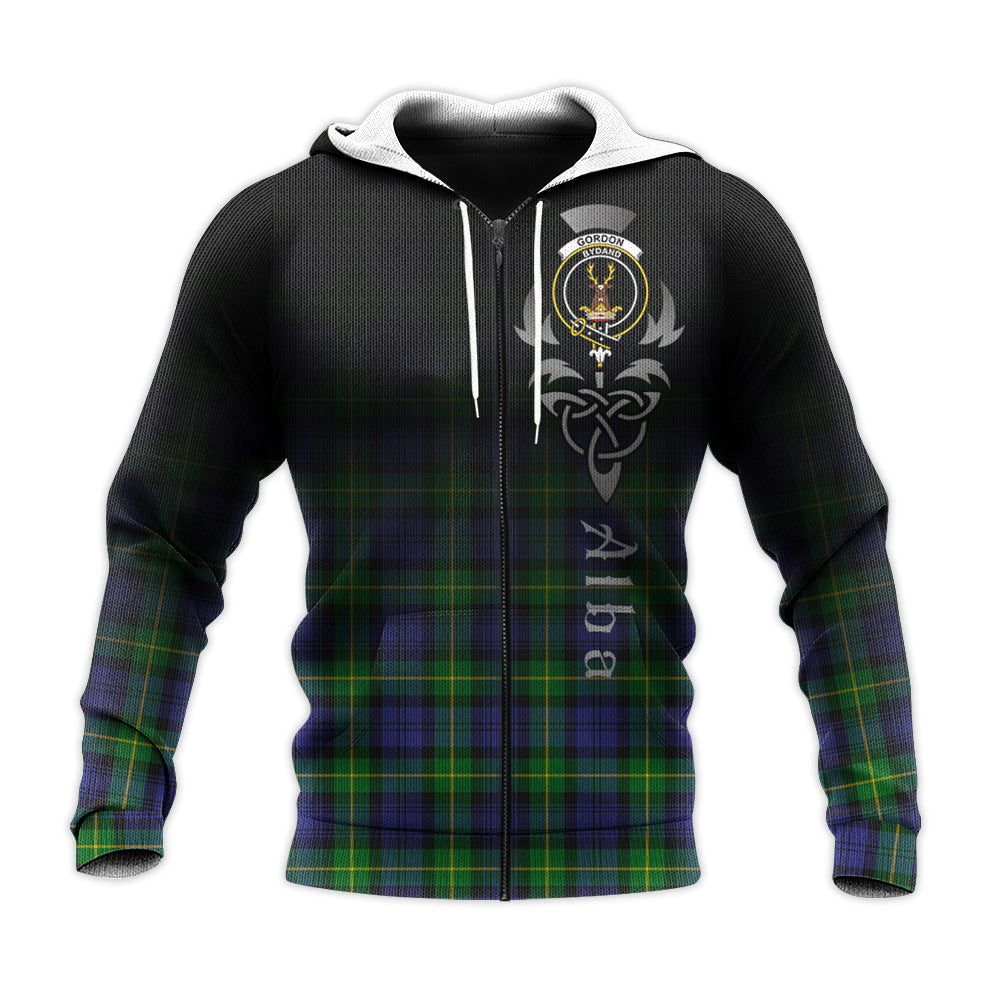 Gordon Modern Tartan Hoodie - Alba Celtic Style