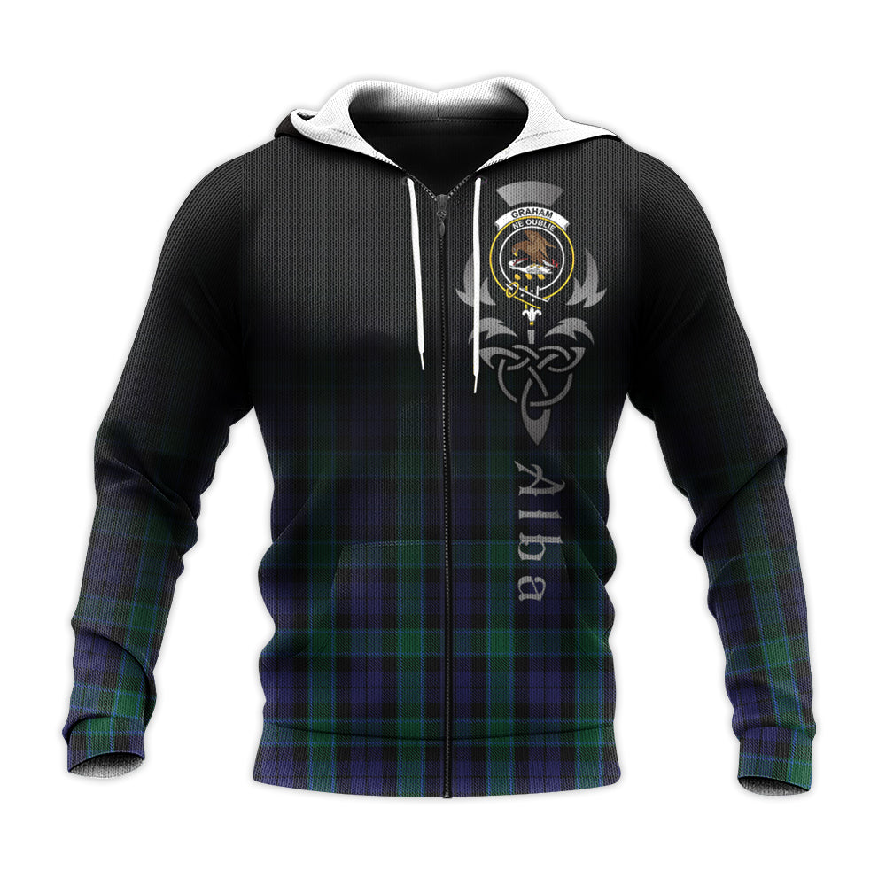 Graham Of Menteith Tartan Hoodie - Alba Celtic Style