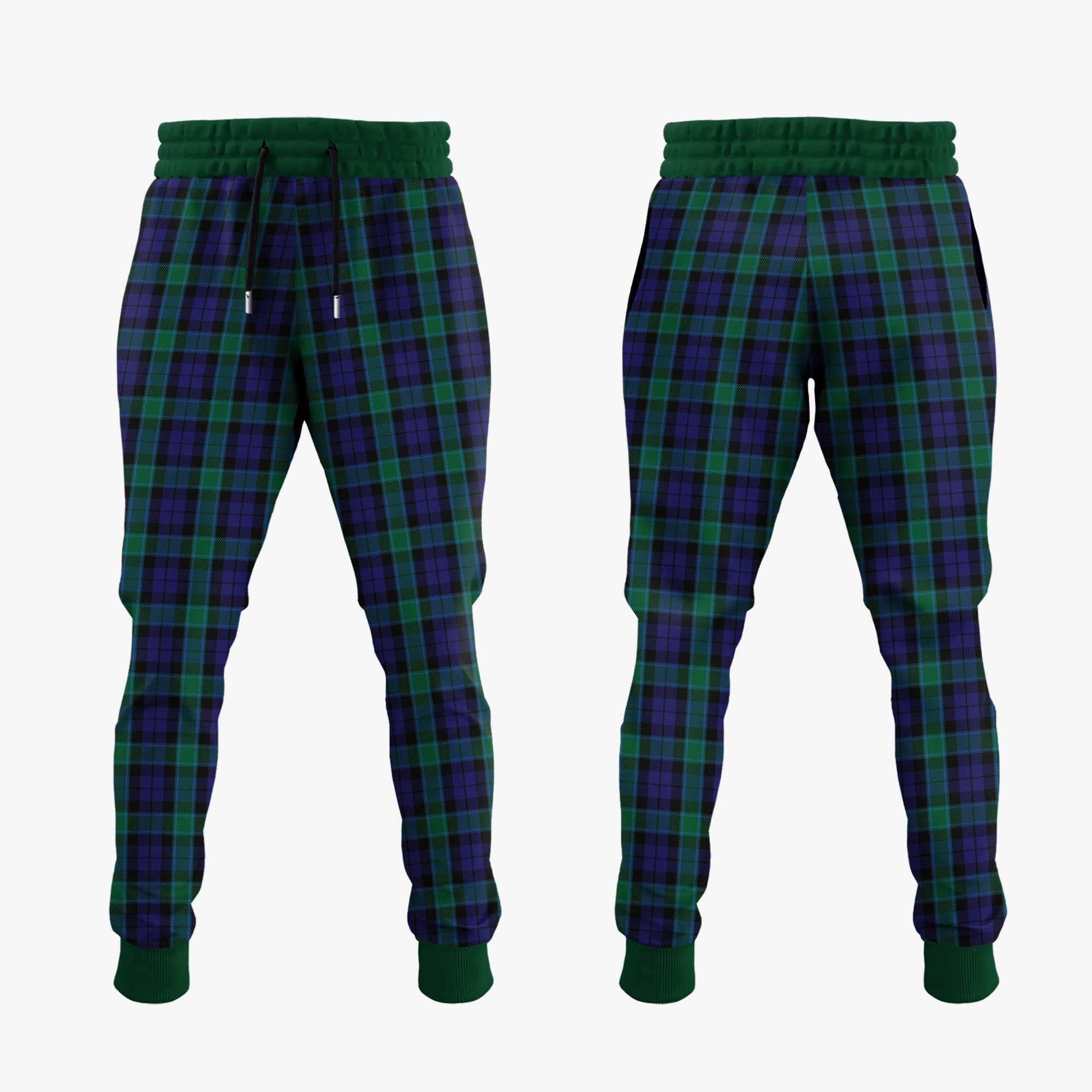 Graham Of Menteith Tartan Crest Jogger Sweatpants