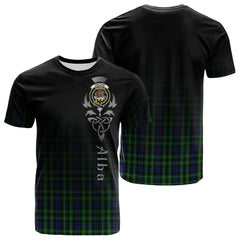 Graham Of Montrose Tartan Crest T-shirt - Alba Celtic Style