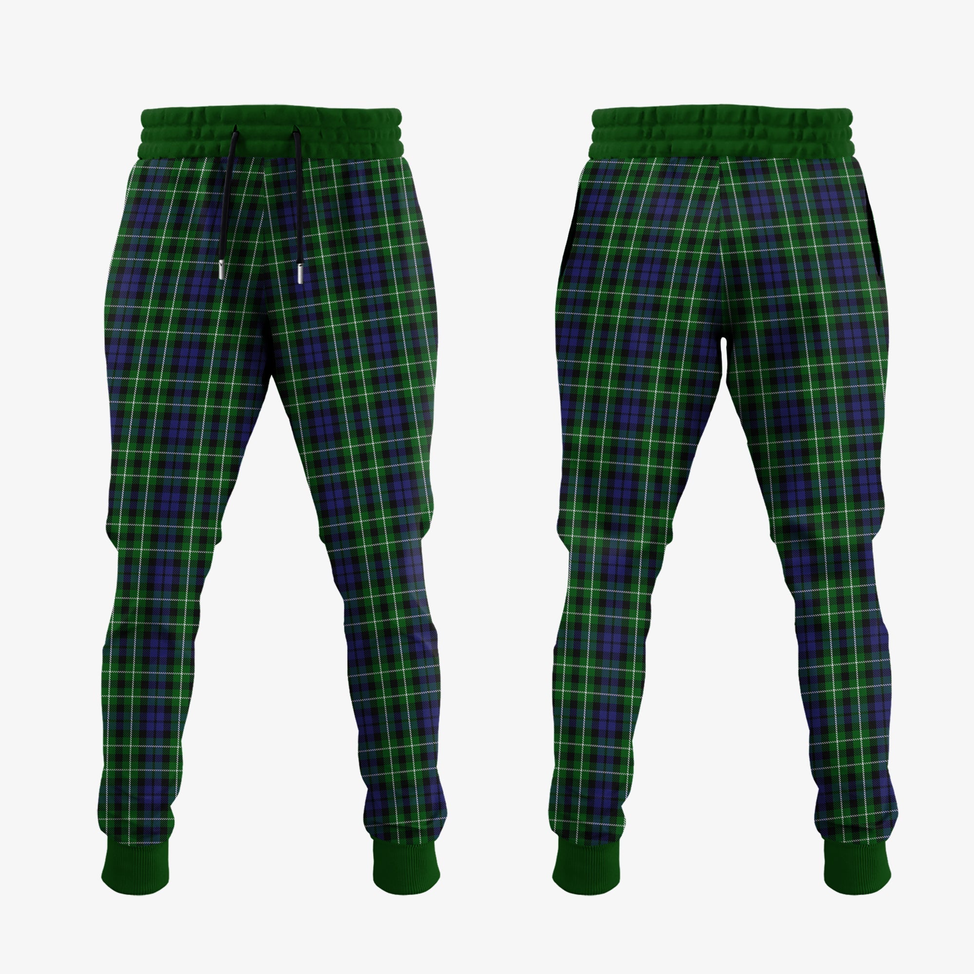 Graham Of Montrose Tartan Crest Jogger Sweatpants