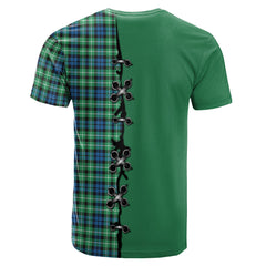 Graham of Montrose Ancient Tartan T-shirt - Lion Rampant And Celtic Thistle Style